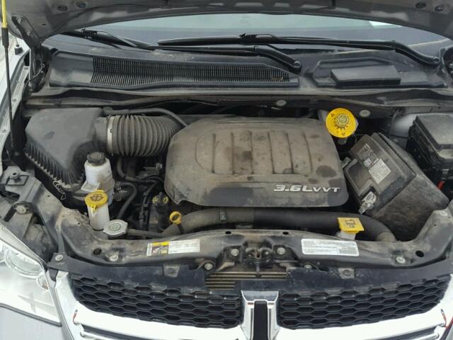 2C4RDGDG2HR600676 - 2017 DODGE GRAND CARA GRAY photo 7