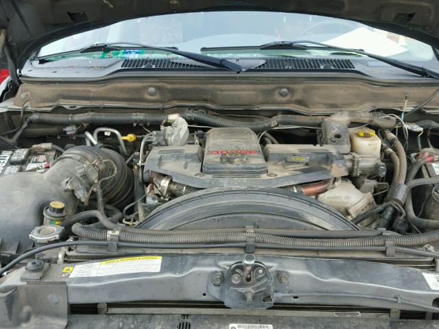 3D7KS28A77G844964 - 2007 DODGE RAM 2500 S GRAY photo 7