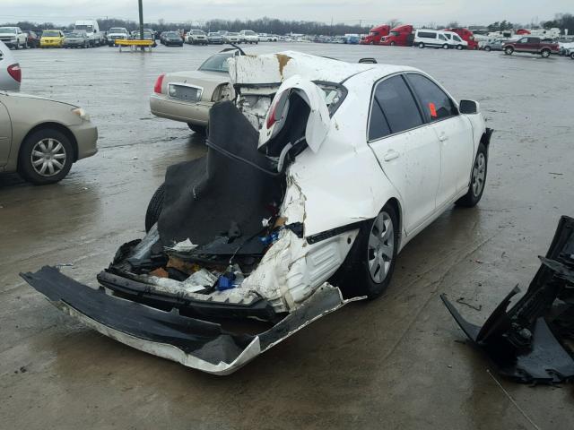 4T1BE46K77U562227 - 2007 TOYOTA CAMRY NEW WHITE photo 4