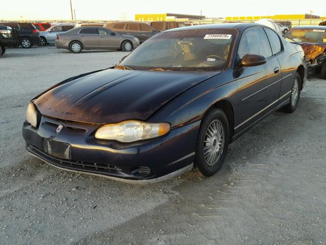 2G1WW12E129344512 - 2002 CHEVROLET MONTE CARL BLUE photo 2