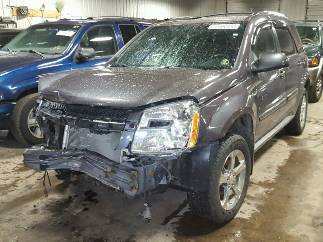 2CNDL63F976248272 - 2007 CHEVROLET EQUINOX LT GRAY photo 2