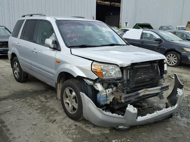 5FNYF18488B047014 - 2008 HONDA PILOT EX SILVER photo 1