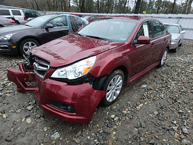 4S3BMDL61C2034607 - 2012 SUBARU LEGACY 3.6 MAROON photo 2