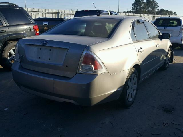 3FAHP06Z48R193212 - 2008 FORD FUSION S SILVER photo 4