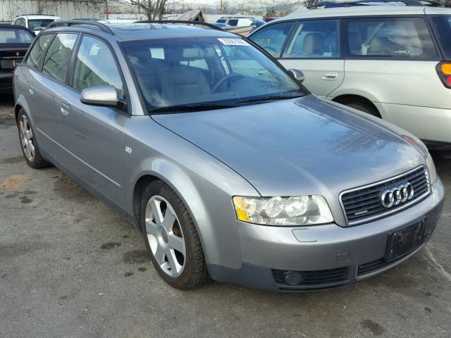 WAUVC68E94A108078 - 2004 AUDI A4 1.8T AV GRAY photo 1