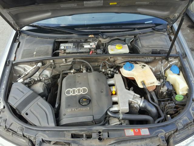 WAUVC68E94A108078 - 2004 AUDI A4 1.8T AV GRAY photo 7