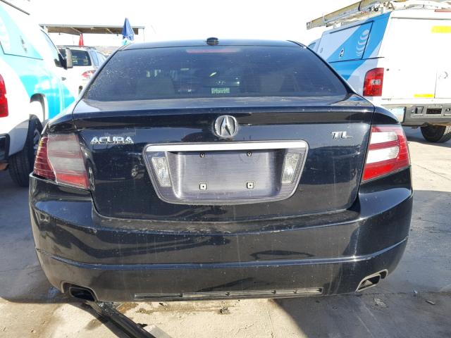 19UUA66278A028850 - 2008 ACURA TL BLACK photo 10