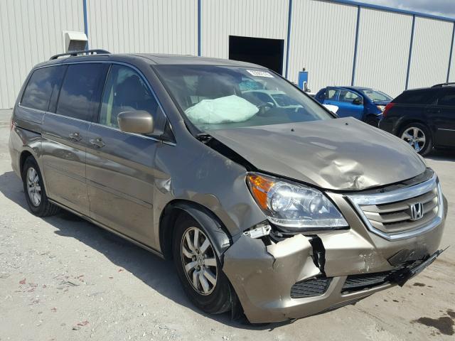 5FNRL3H75AB065222 - 2010 HONDA ODYSSEY EX TAN photo 1