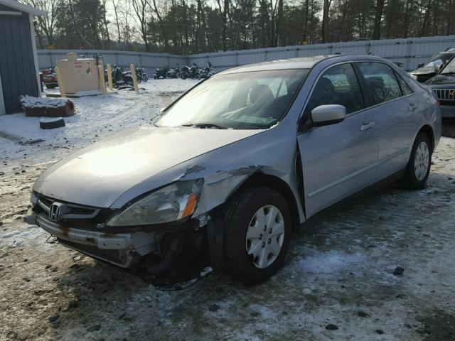 1HGCM56314A106135 - 2004 HONDA ACCORD LX SILVER photo 2