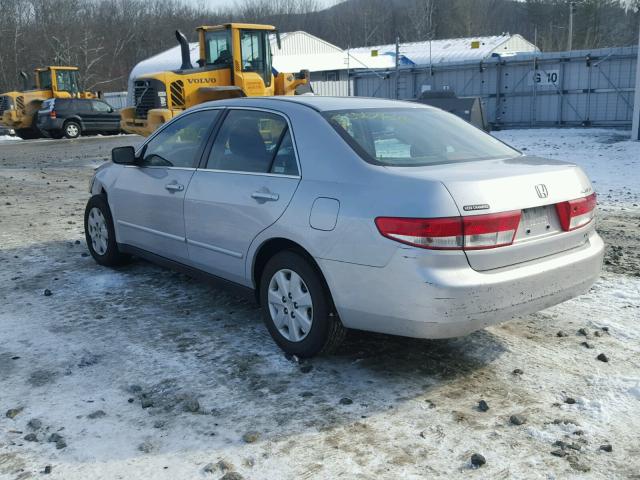 1HGCM56314A106135 - 2004 HONDA ACCORD LX SILVER photo 3