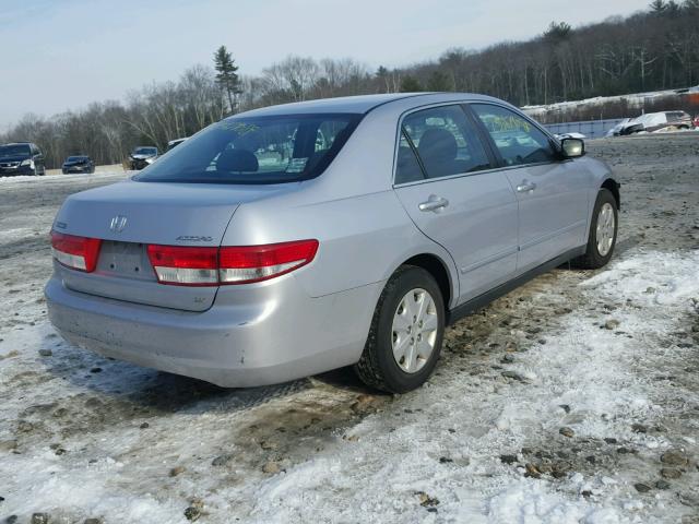 1HGCM56314A106135 - 2004 HONDA ACCORD LX SILVER photo 4