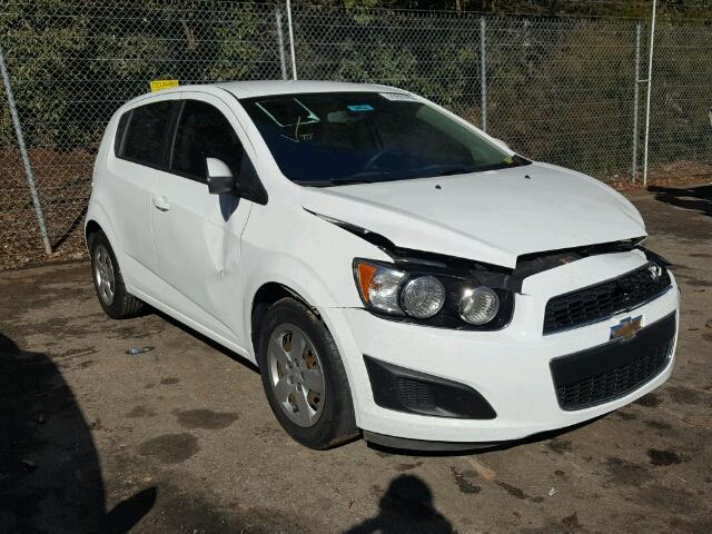 1G1JA6SH9F4128769 - 2015 CHEVROLET SONIC LS 白色 照片 1