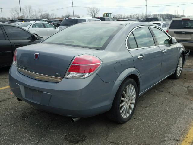 1G8ZX57719F210274 - 2009 SATURN AURA XR BLUE photo 4