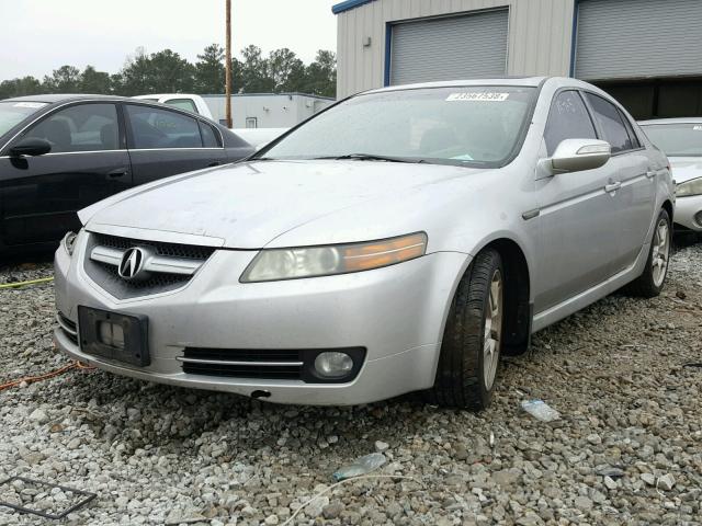 19UUA66268A055263 - 2008 ACURA TL SILVER photo 2