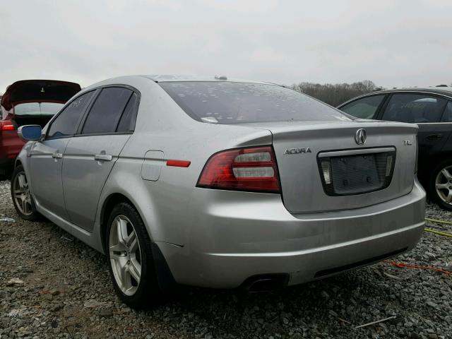 19UUA66268A055263 - 2008 ACURA TL SILVER photo 3