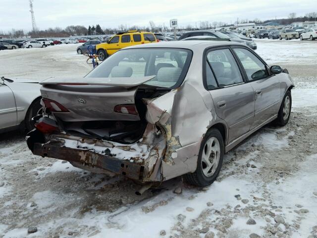 2T1BR12E2XC190414 - 1999 TOYOTA COROLLA VE GRAY photo 4