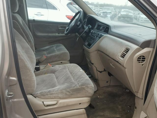 5FNRL18613B112521 - 2003 HONDA ODYSSEY EX TAN photo 5