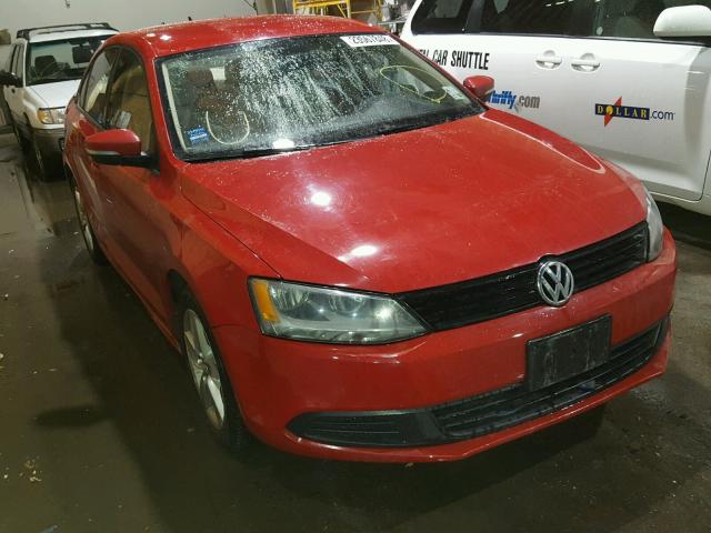 3VWLL7AJ3CM331237 - 2012 VOLKSWAGEN JETTA TDI RED photo 1