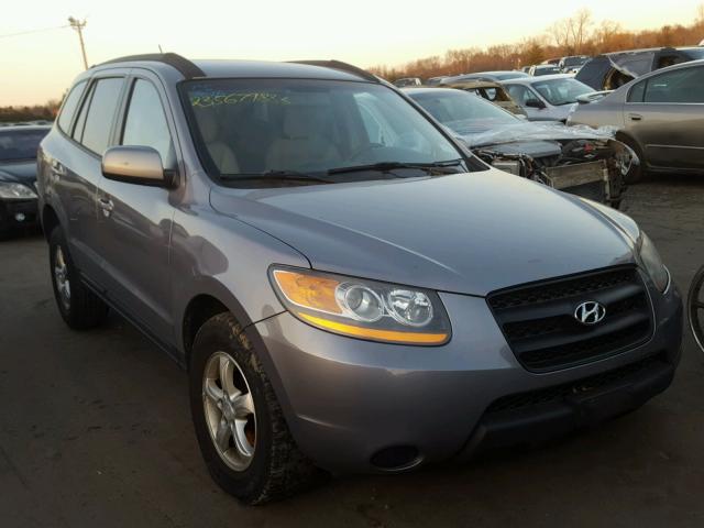 5NMSG73D38H197169 - 2008 HYUNDAI SANTA FE G GRAY photo 1