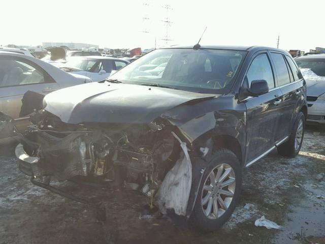 2LMDJ8JK8CBL18805 - 2012 LINCOLN MKX BLACK photo 2