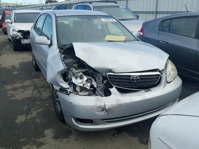 1NXBR32E18Z941174 - 2008 TOYOTA COROLLA CE SILVER photo 1