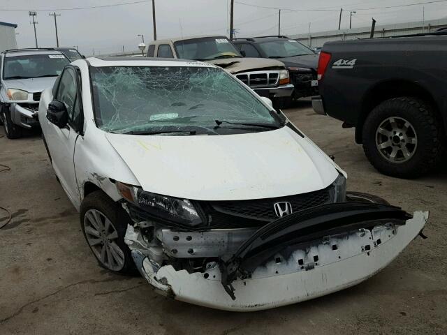 2HGFG3B82CH558248 - 2012 HONDA CIVIC EX WHITE photo 1