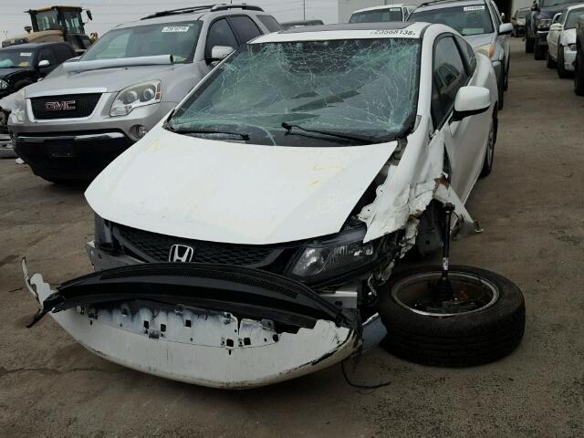 2HGFG3B82CH558248 - 2012 HONDA CIVIC EX WHITE photo 2