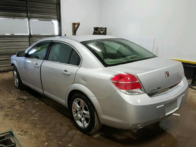 1G8ZS57B19F122232 - 2009 SATURN AURA XE SILVER photo 3