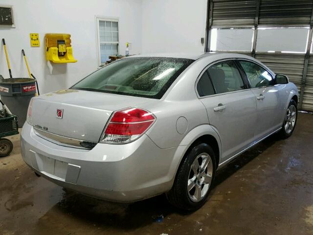 1G8ZS57B19F122232 - 2009 SATURN AURA XE SILVER photo 4