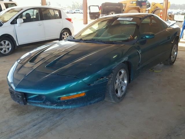 2G2FS22K2V2226856 - 1997 PONTIAC FIREBIRD GREEN photo 2