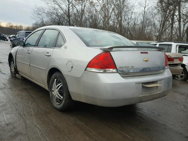 2G1WB55K069347976 - 2006 CHEVROLET IMPALA LS SILVER photo 3