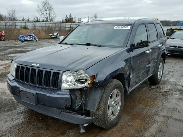 1J8GR48K07C664494 - 2007 JEEP GRAND CHER BLUE photo 2