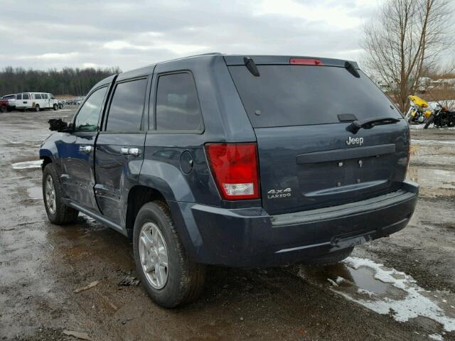 1J8GR48K07C664494 - 2007 JEEP GRAND CHER BLUE photo 3