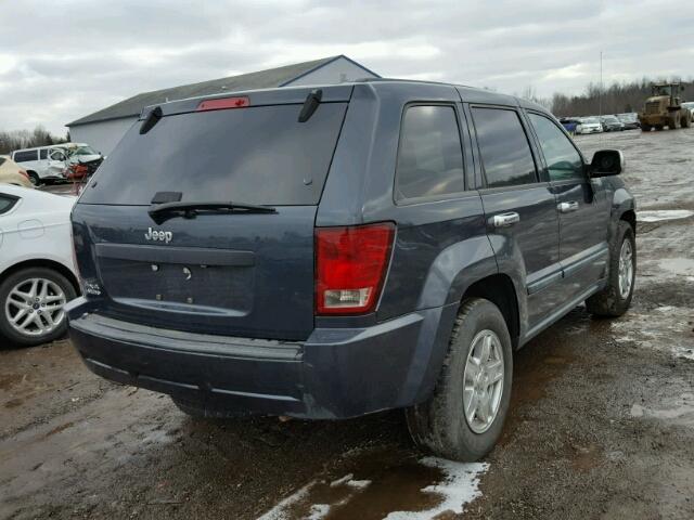 1J8GR48K07C664494 - 2007 JEEP GRAND CHER BLUE photo 4