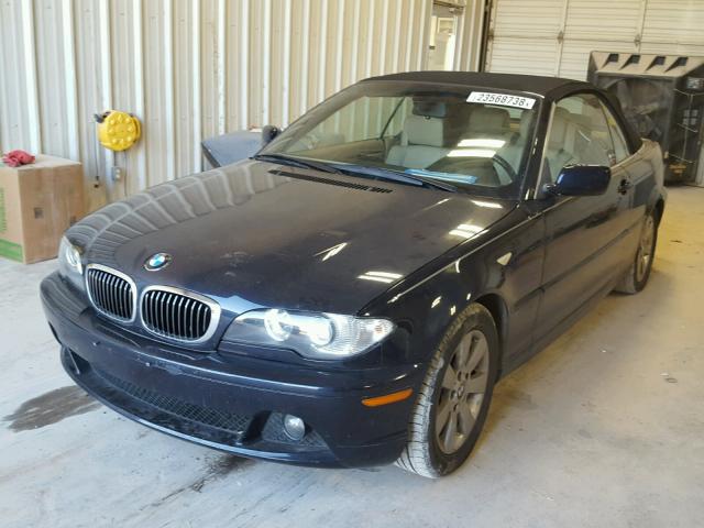 WBABW33456PX85264 - 2006 BMW 325 CI BLUE photo 2