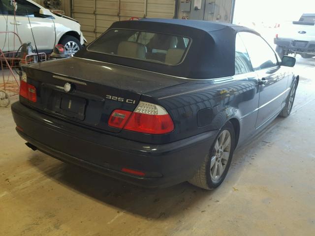 WBABW33456PX85264 - 2006 BMW 325 CI BLUE photo 4