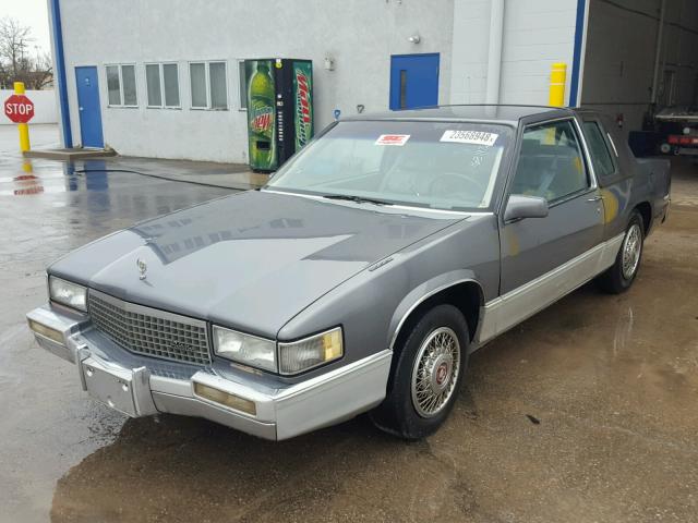 1G6CB1159K4358090 - 1989 CADILLAC FLEETWOOD GRAY photo 2