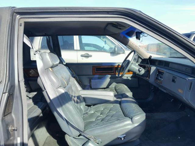 1G6CB1159K4358090 - 1989 CADILLAC FLEETWOOD GRAY photo 5