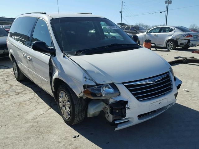 2C4GP44R65R375446 - 2005 CHRYSLER TOWN & COU WHITE photo 1