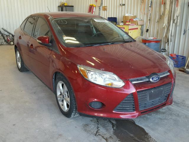 1FADP3F21DL381360 - 2013 FORD FOCUS SE RED photo 1