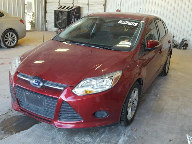 1FADP3F21DL381360 - 2013 FORD FOCUS SE RED photo 2