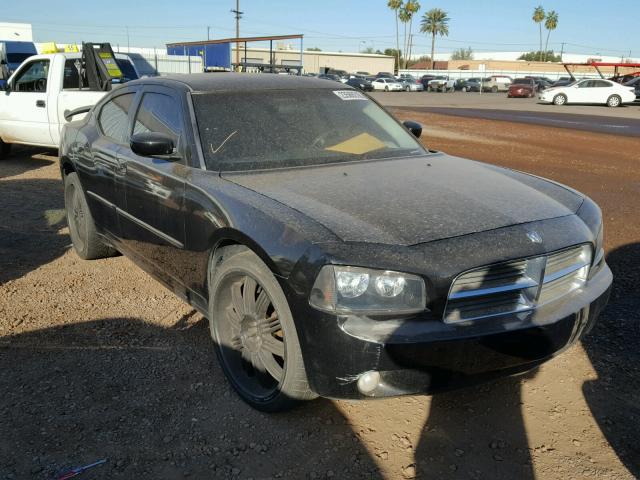 2B3CA3CV5AH186605 - 2010 DODGE CHARGER SX BLACK photo 1