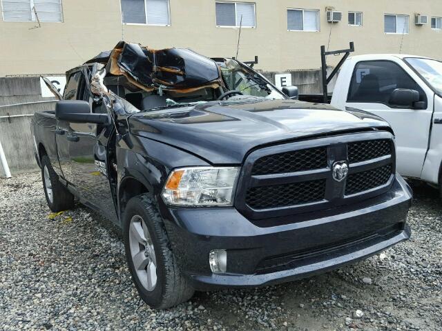 1C6RR6FT7ES267916 - 2014 RAM RAM TRUCK BLUE photo 1