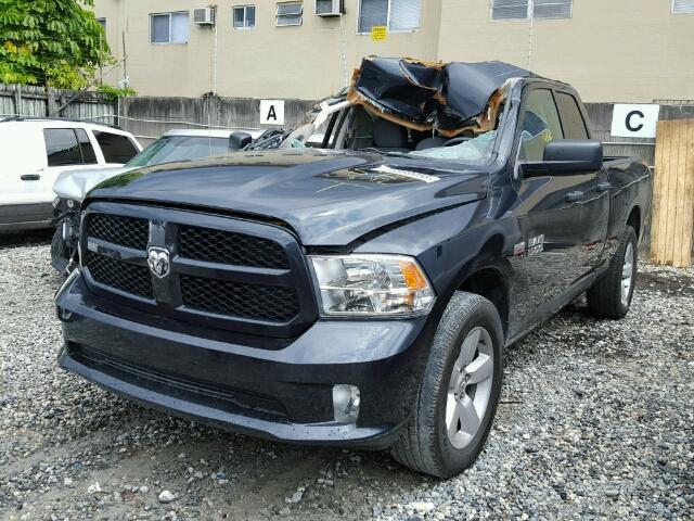 1C6RR6FT7ES267916 - 2014 RAM RAM TRUCK BLUE photo 2