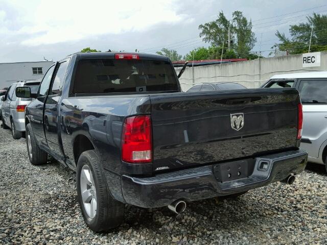 1C6RR6FT7ES267916 - 2014 RAM RAM TRUCK BLUE photo 3