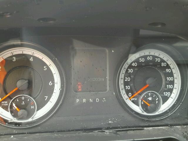 1C6RR6FT7ES267916 - 2014 RAM RAM TRUCK BLUE photo 8