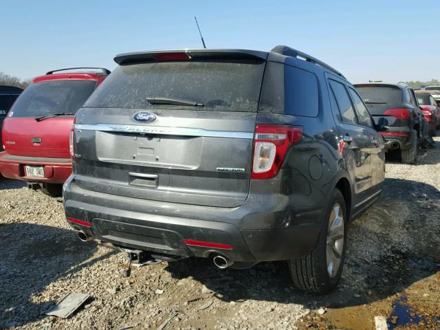 1FM5K7D89FGC24095 - 2015 FORD EXPLORER X BLACK photo 4