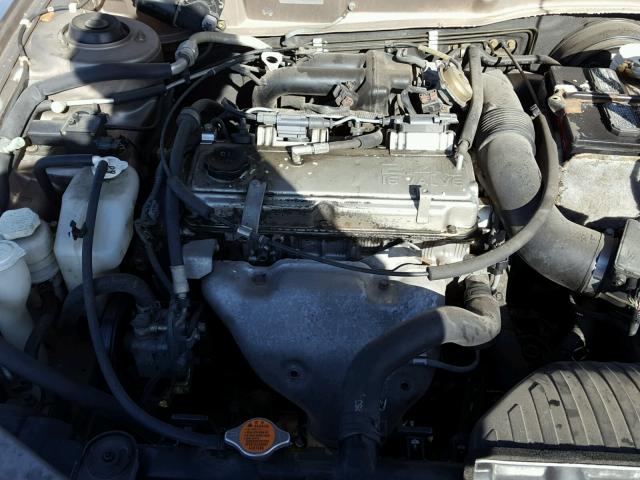 4A3AA46G02E151470 - 2002 MITSUBISHI GALANT ES GOLD photo 7