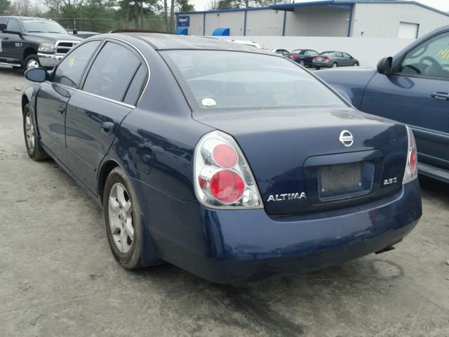 1N4AL11D95N466321 - 2005 NISSAN ALTIMA S BLUE photo 3