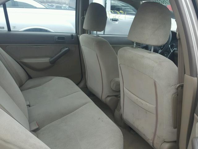 2HGES26791H521961 - 2001 HONDA CIVIC EX 银色 照片 6